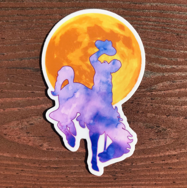 Bronco Moon Sticker