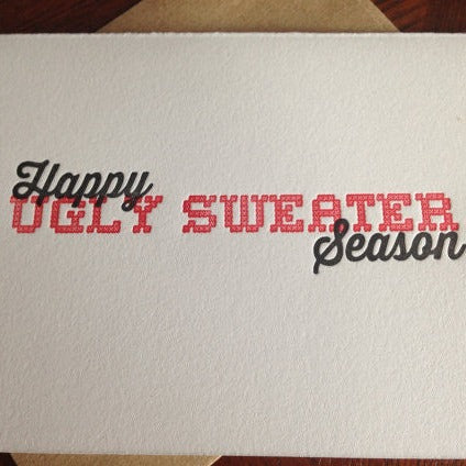 Happy Ugly Sweater Season Card