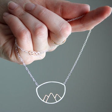 Mountain Peaks Necklace