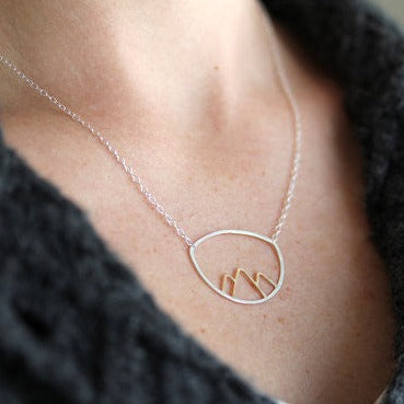 Mountain Peaks Necklace