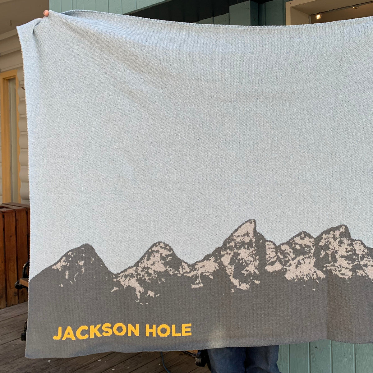 Blue Sky Jackson Hole Blanket