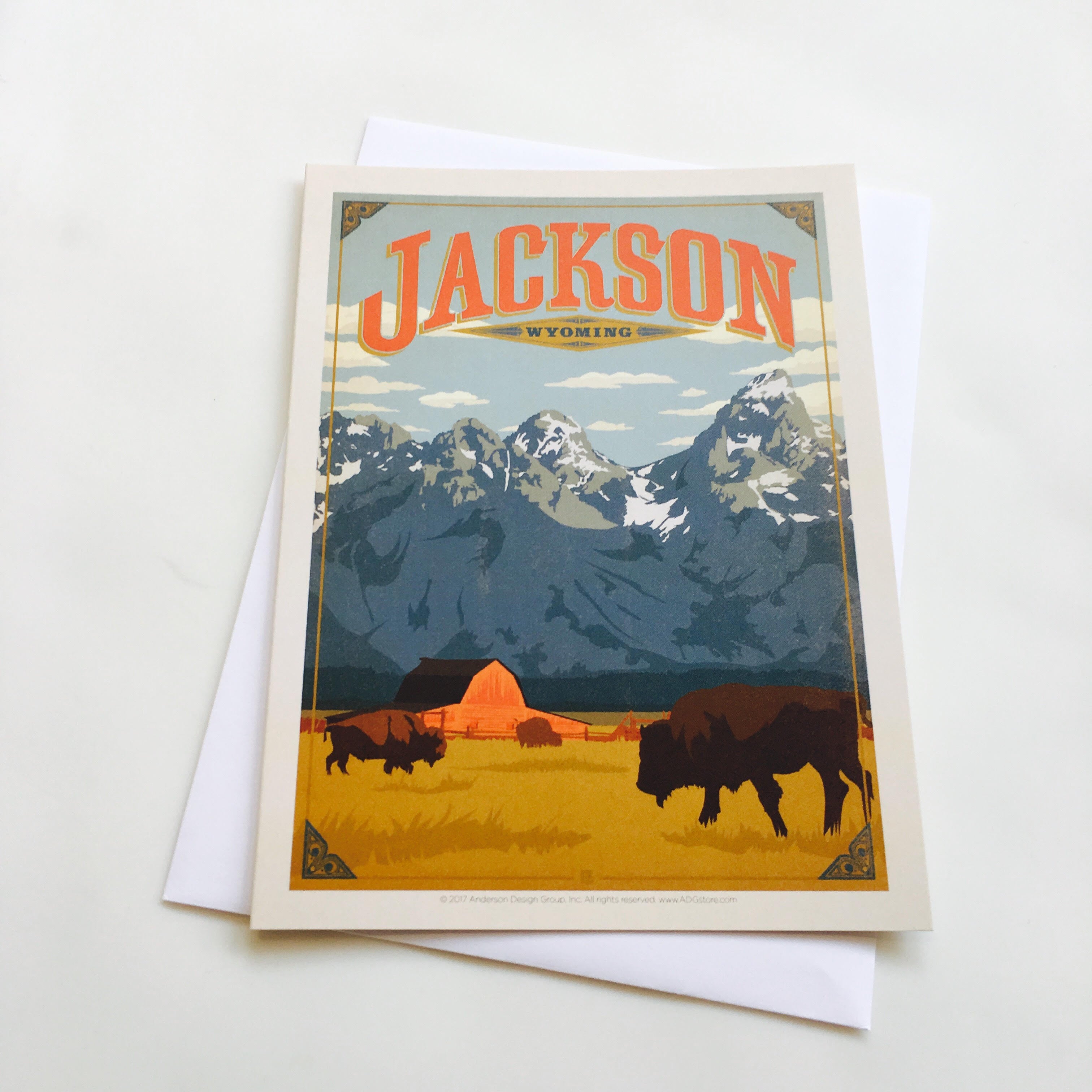 Jackson Hole Greeting Card