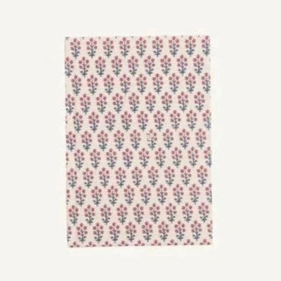 Large Block Print Hardbound Journal - Red &amp; Navy