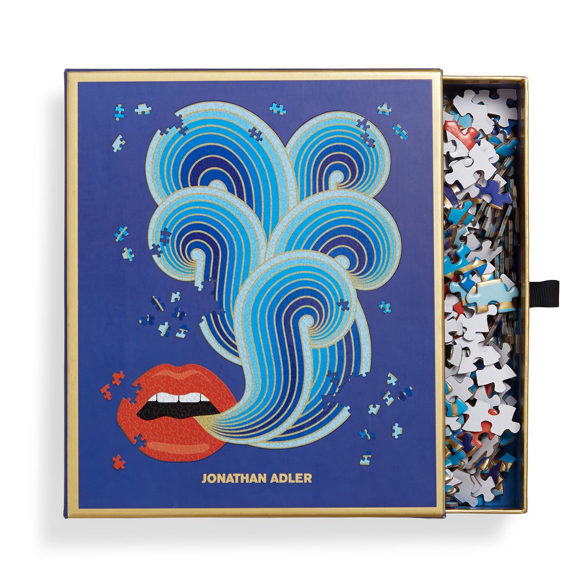 Jonathan Adler Lips 750 Piece Puzzle