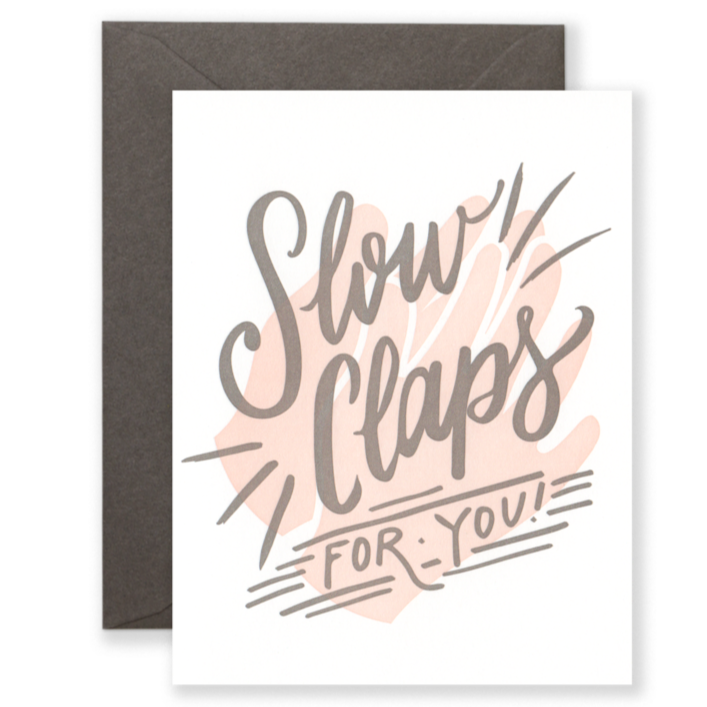 Slow Claps Card