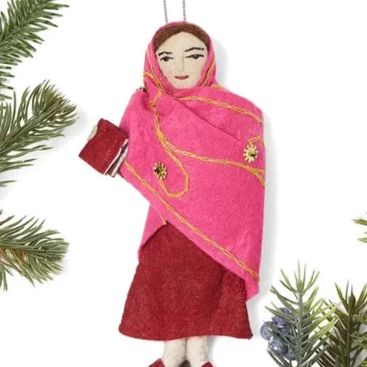 Malala Ornament
