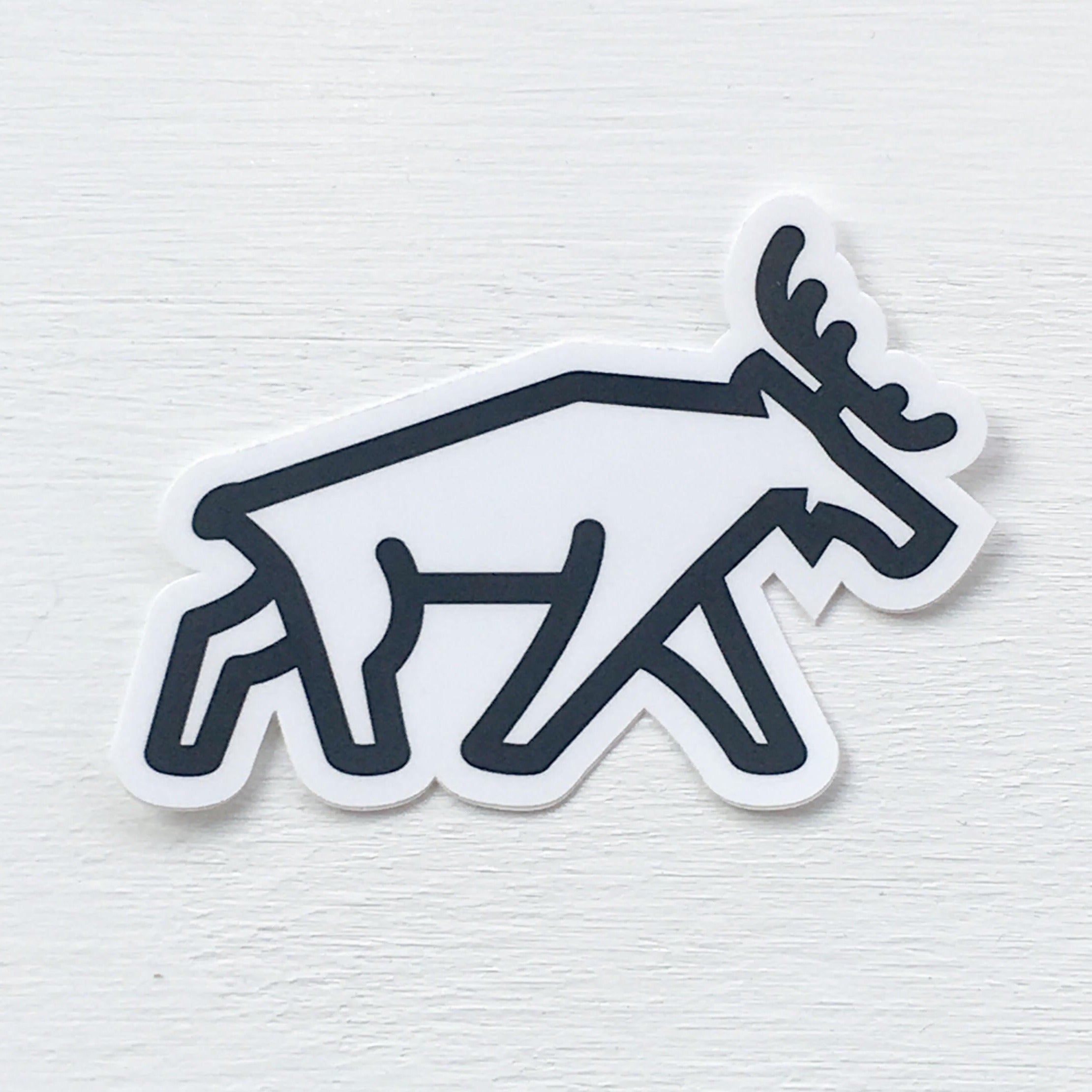 Moose Sticker