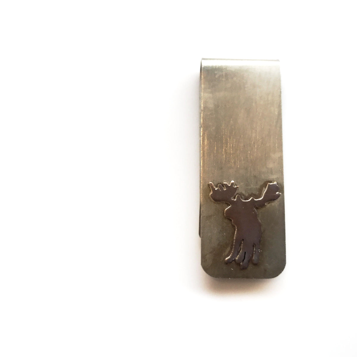 Hand Forged® Seamus Goat Money Clip - Bronze | Money Clips +  Lamb Butchers Cut Money Clip main image 2