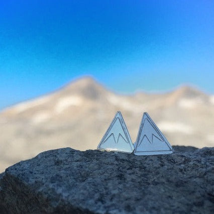 Mountain Stud Earrings