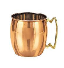 Solid Copper Moscow Mule Mug