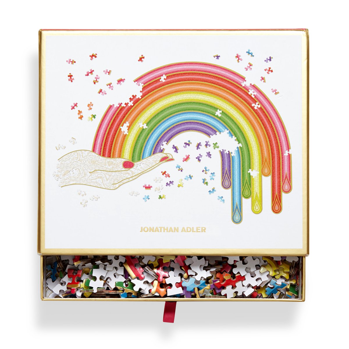 Jonathan Adler Rainbow 750 Piece Puzzle