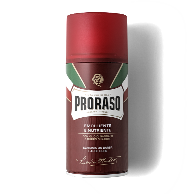 Proraso Shave Foam: Nourishing for Coarse Beards