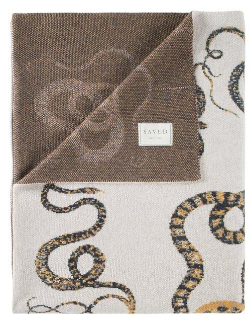 Serpents Cashmere Blanket