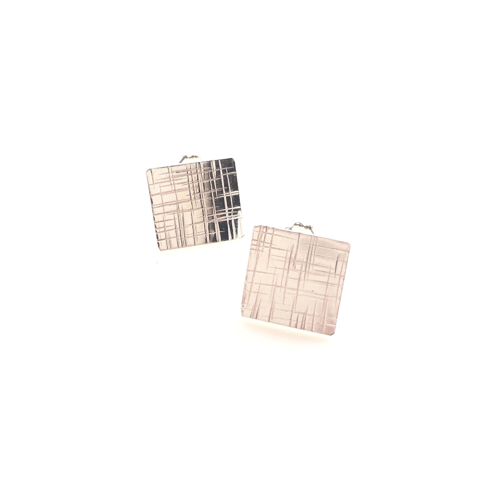 Square Silver Posts