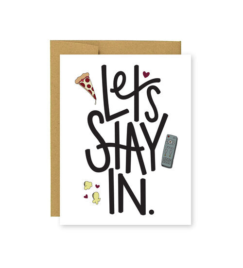 Let's Stay in Card