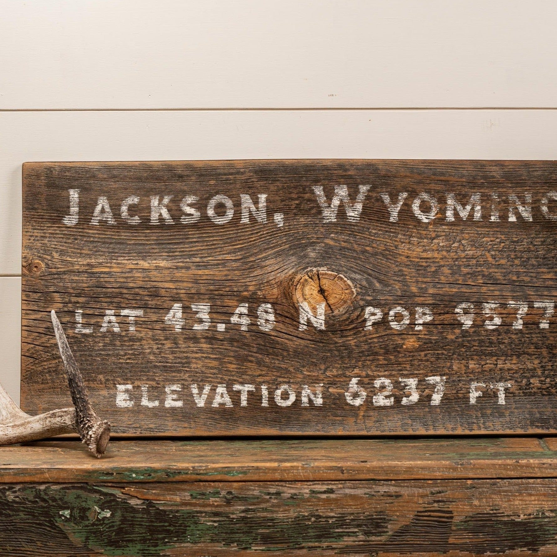 Town of Jackson Barnwood Sign