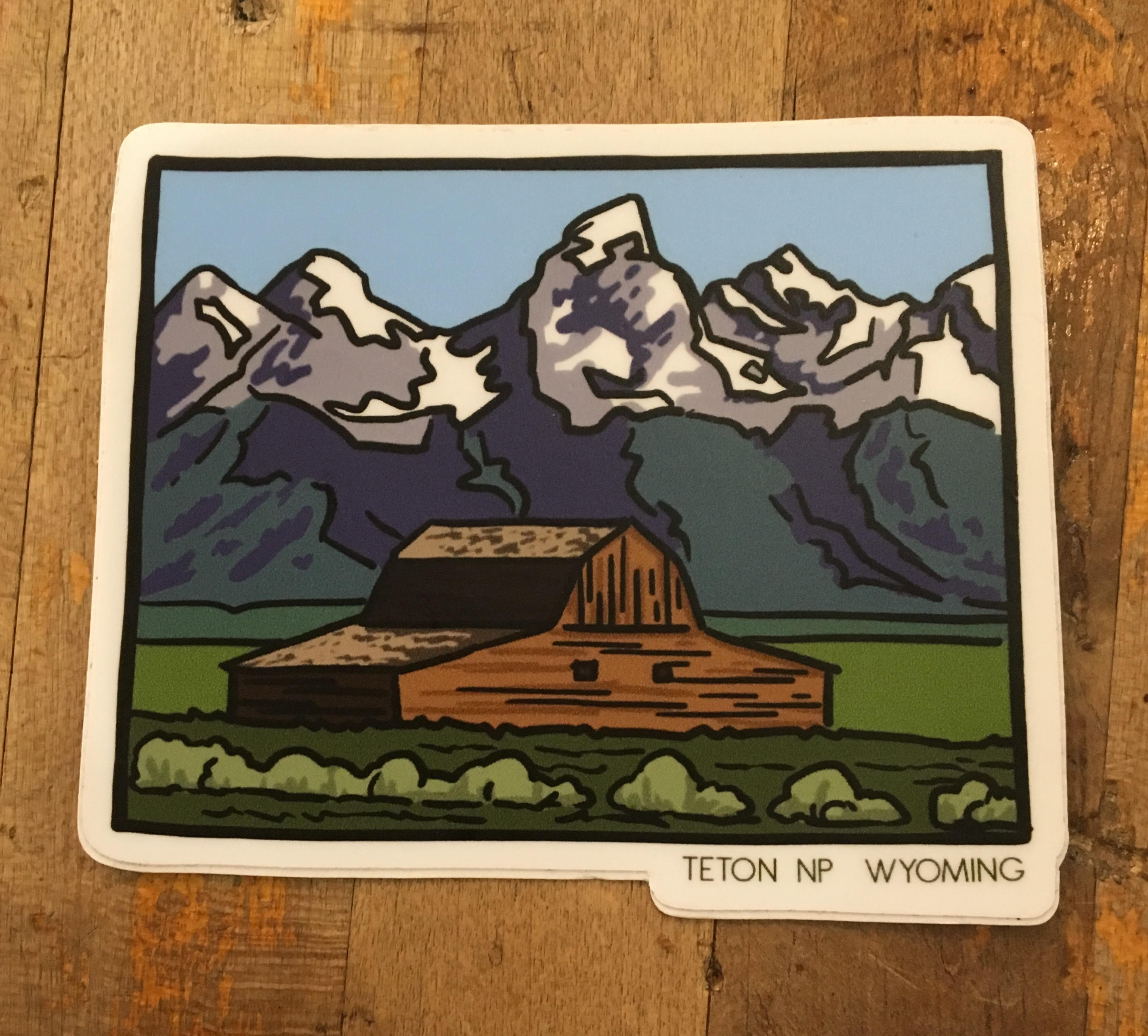 Grand Teton National Park Sticker