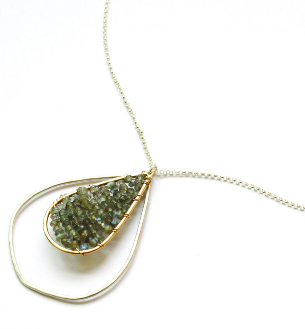 Easter Lilly Necklace
