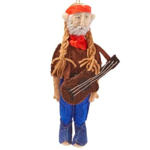 Willie Nelson Ornament