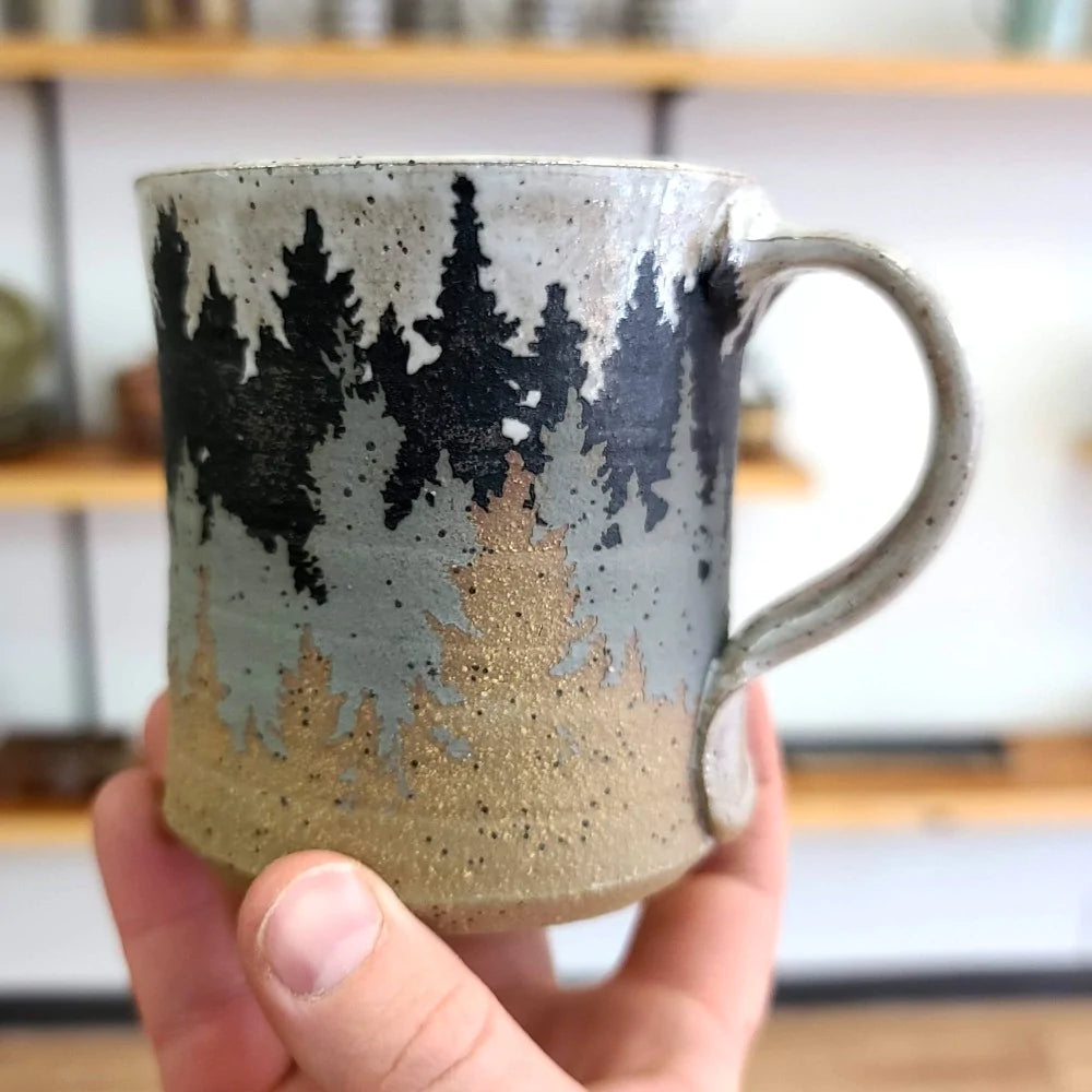 Layered Forest Mug