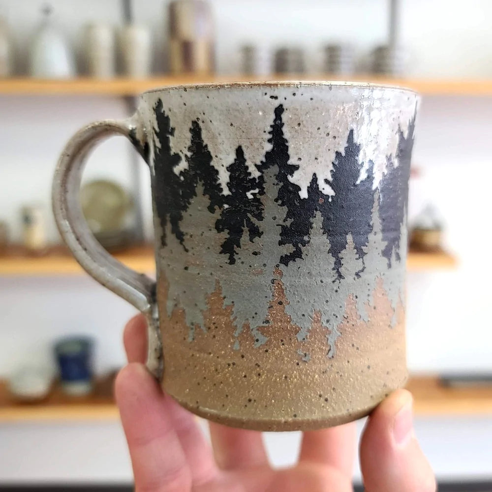 Layered Forest Mug