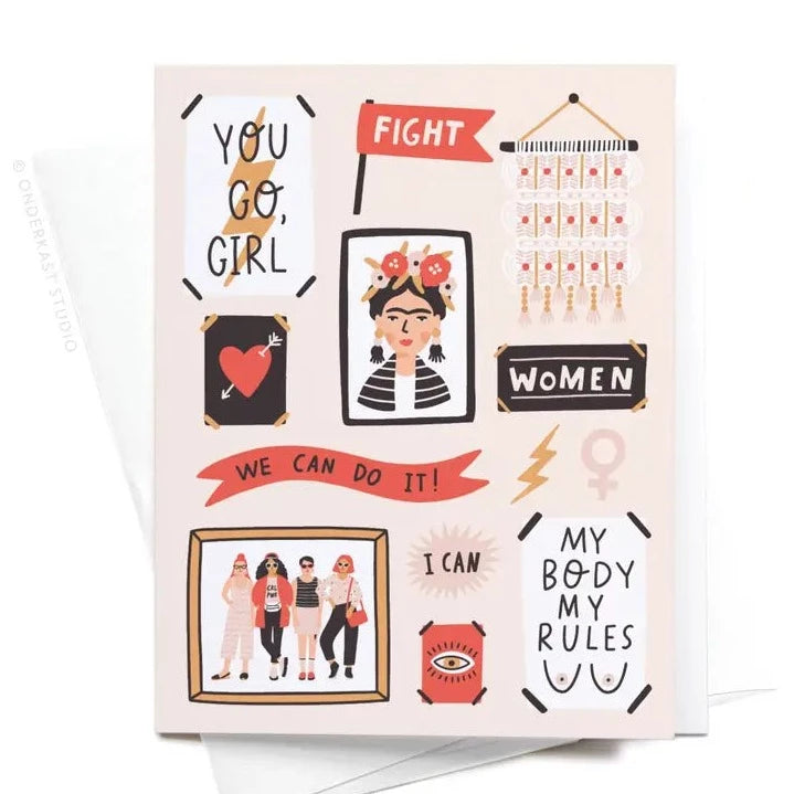You Girl Go Card