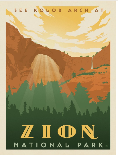 Zion National Park Print